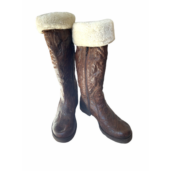 MANAS DESIGN DISTRESSED BOOT FLEECE LINING - Picture 3 of 8